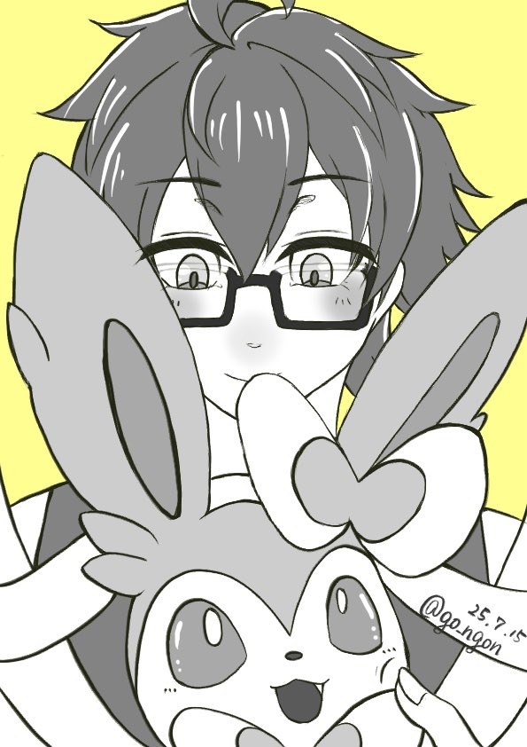 #はよ見ろやあ　#ドズル社アート
ニンフィア初めて描いた☺︎
とりあえず新ビジュに歓喜してる…
後で描こ〜