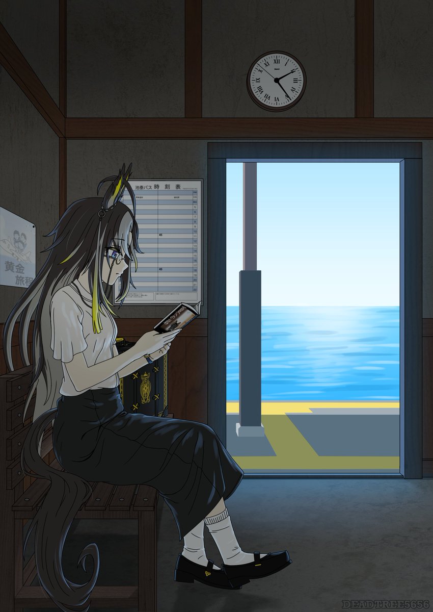 鈍行列車の旅
(Local Train Journey)

#ウマ娘
#umamusume
#dreamjourney
#画像だけで夏を感じさせる選手権