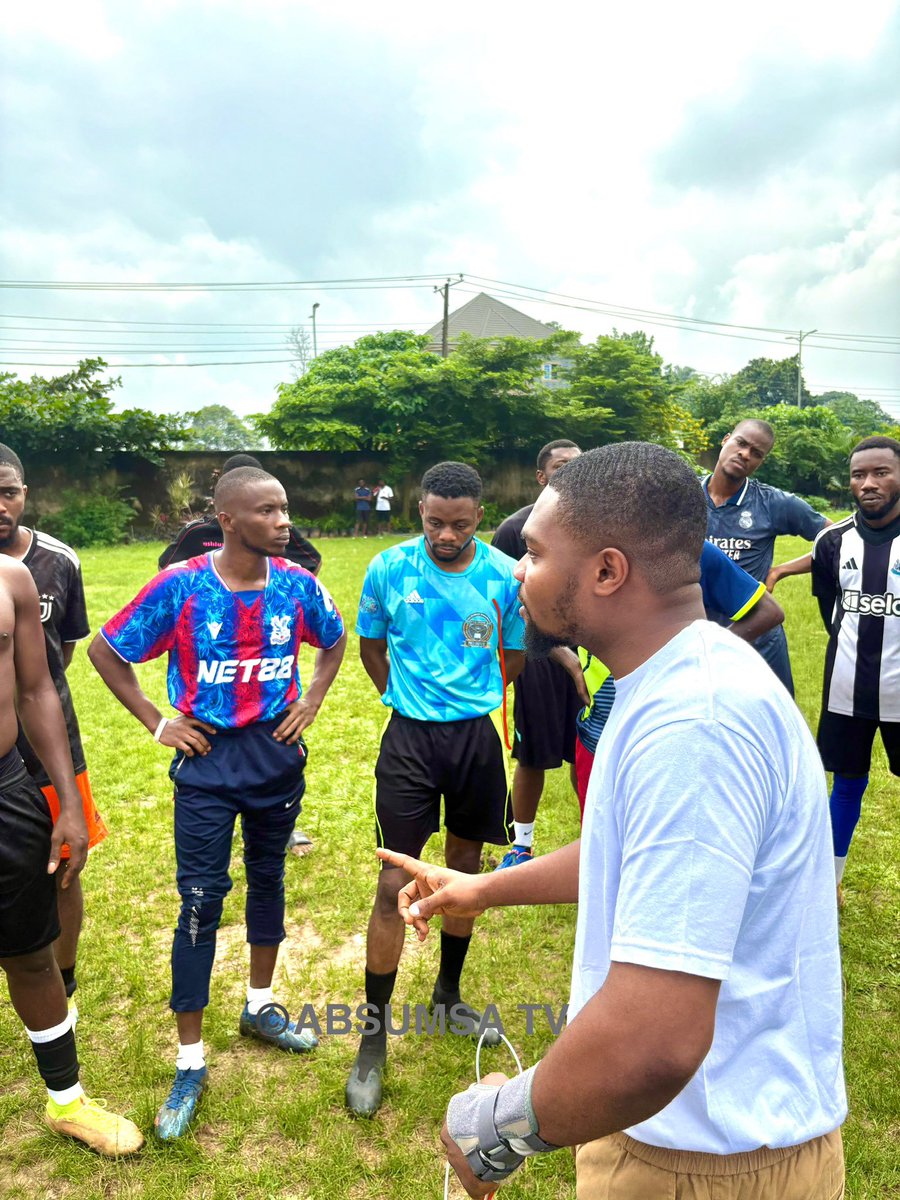 drchrisonuoha's tweet image. Not many know I coach football.
I’m leading a reform at ABSUMSA FC, not just in play, but in mindset.
We’re starting with mentality and discipline.
Then fitness. Then tactics.
My goal? To impact these young men so deeply it reflects in their personal lives.
#Leadership