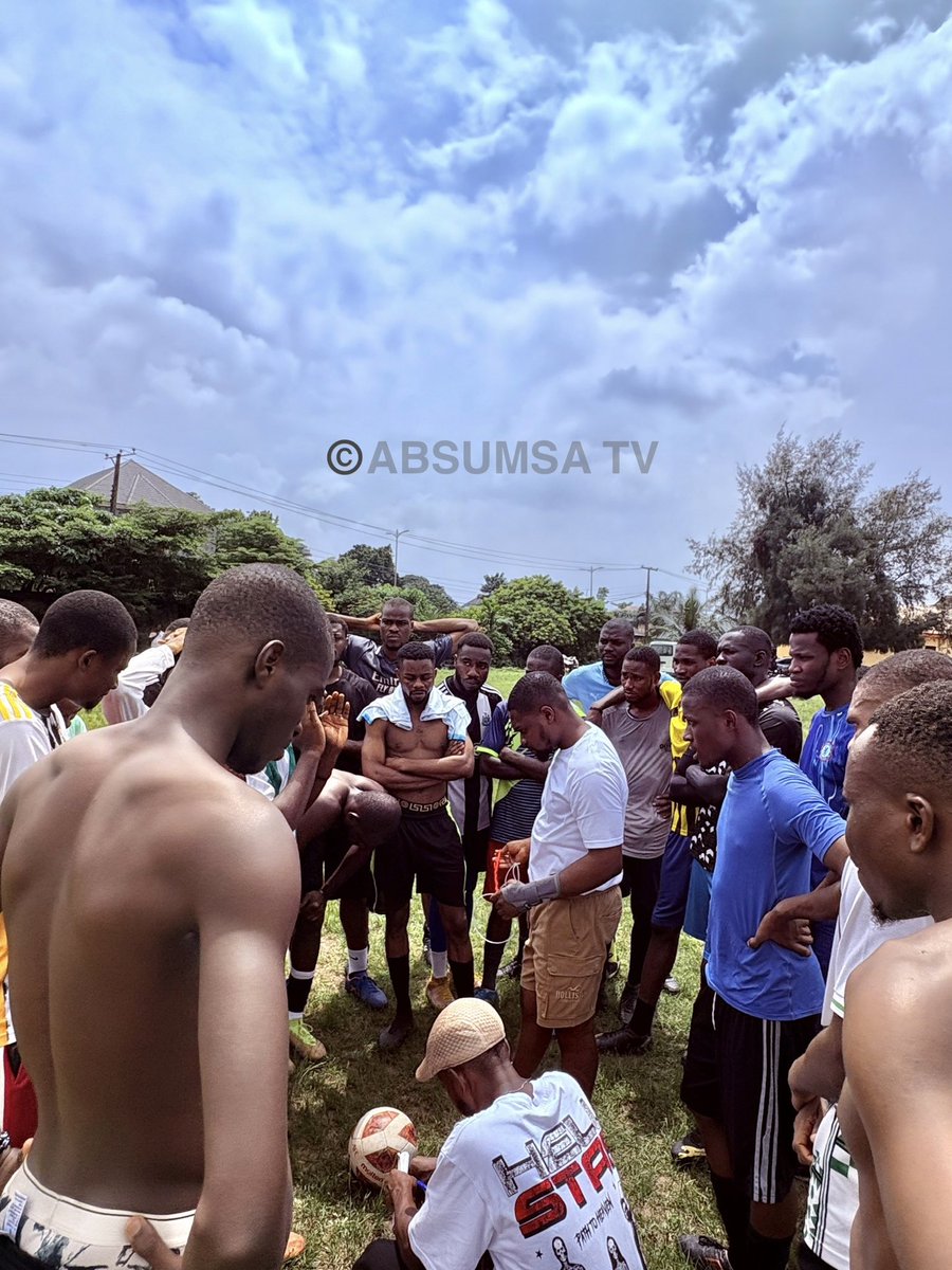 drchrisonuoha's tweet image. Not many know I coach football.
I’m leading a reform at ABSUMSA FC, not just in play, but in mindset.
We’re starting with mentality and discipline.
Then fitness. Then tactics.
My goal? To impact these young men so deeply it reflects in their personal lives.
#Leadership
