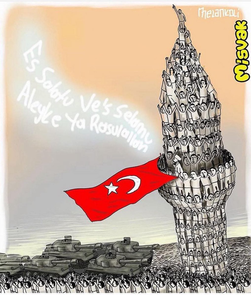 #15Temmuz’da Bu Millet, birilerininin ağababalarını yenip Ezanı dindirmedi, Bayrağı indirmedi 🇹🇷 ☝️