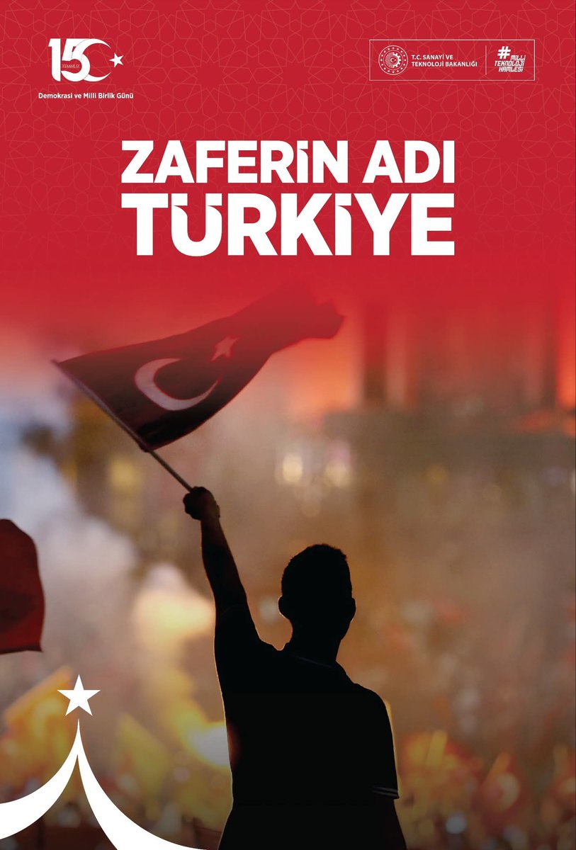 Zaferin Adı Türkiye
#15Temmuz #15TemmuzDestanı