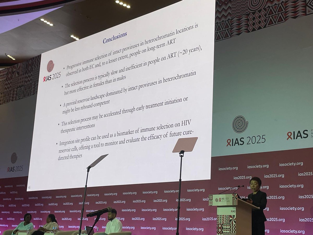 IAS - the International AIDS Society (@iasociety) on Twitter photo .<a href="/MassGeneralNews/">MassGeneral News</a>’ Xu Yu 🇺🇸 shares key takeaways from her presentation on new approaches to measuring the #HIV reservoir and to testing cure strategies. #IAS2025 .<a href="/MassGeneralNews/">MassGeneral News</a>’ Xu Yu 🇺🇸 shares key takeaways from her presentation on new approaches to measuring the #HIV reservoir and to testing cure strategies. #IAS2025