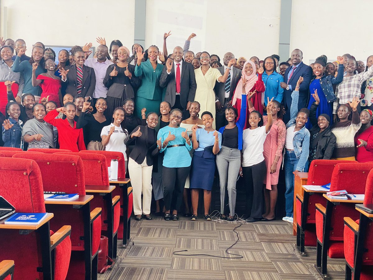 Happening now
The first <a href="/MUBS_Entreship/">MUBS Ent'ship Innovation & Incubation Centre</a> physical engagement with the female university students under the Entrepreneurial and Digital skills for Employability of young Women #EDEW_2025. 

This initiative is designed to equip female university students with entrepreneurial and