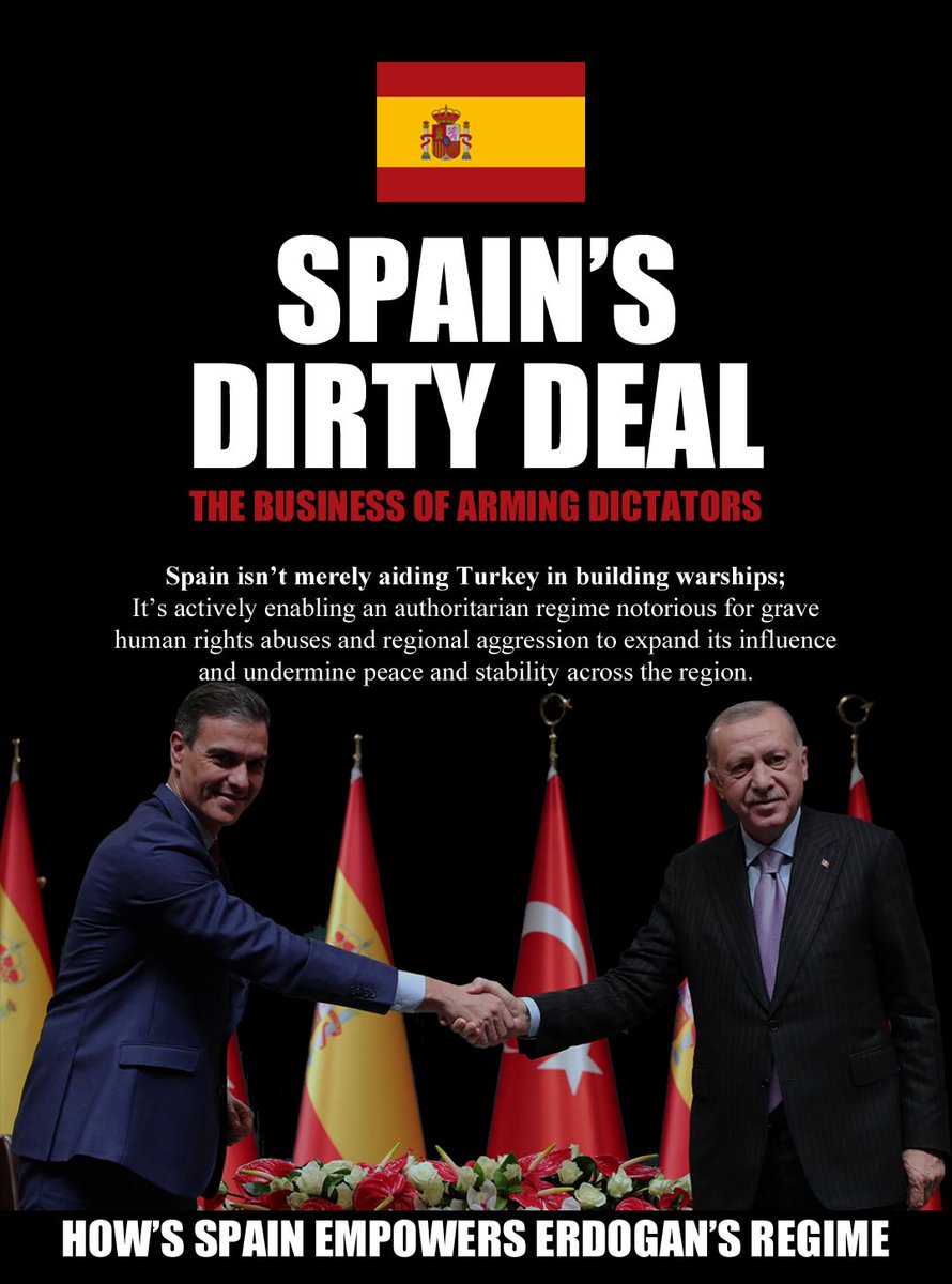 🇪🇺Although strict EU rules were designed to prevent the sale of EU weapons to warmongers and authoritarian regimes, some EU countries still get away with selling weapons &amp; defence technology to Turkey. 

The ongoing military cooperation of the Spanish government with Turkey not