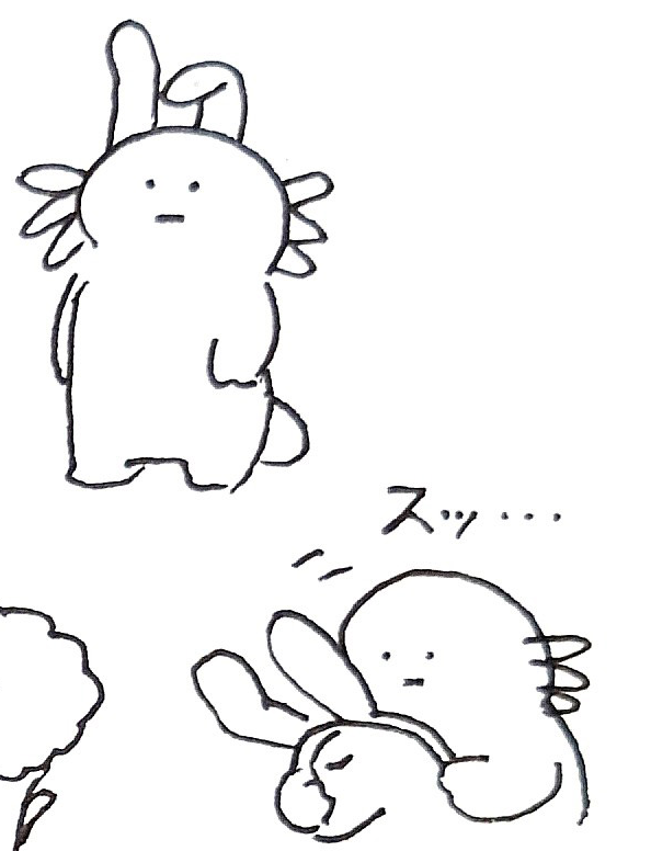 平常心うぱさん #イラスト #日常