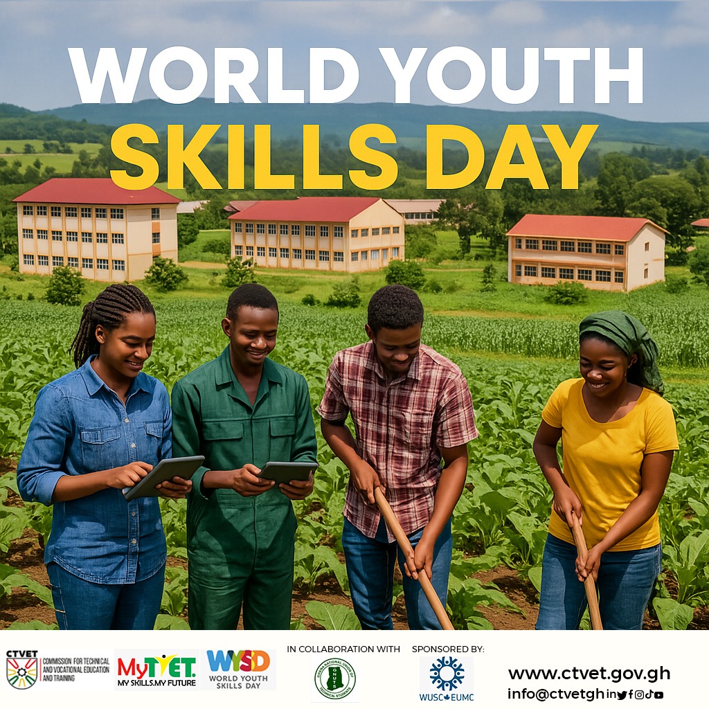 ctvetgh's tweet photo. ATVET is more than farming. It’s agribusiness, food processing, innovation, and sustainable livelihoods. Let’s invest in smart agriculture.
#WYSD2025 #ATVET #AgriSkills #SmartFarming #TVET4Growth https://t.co/Jv8HiHrgHx