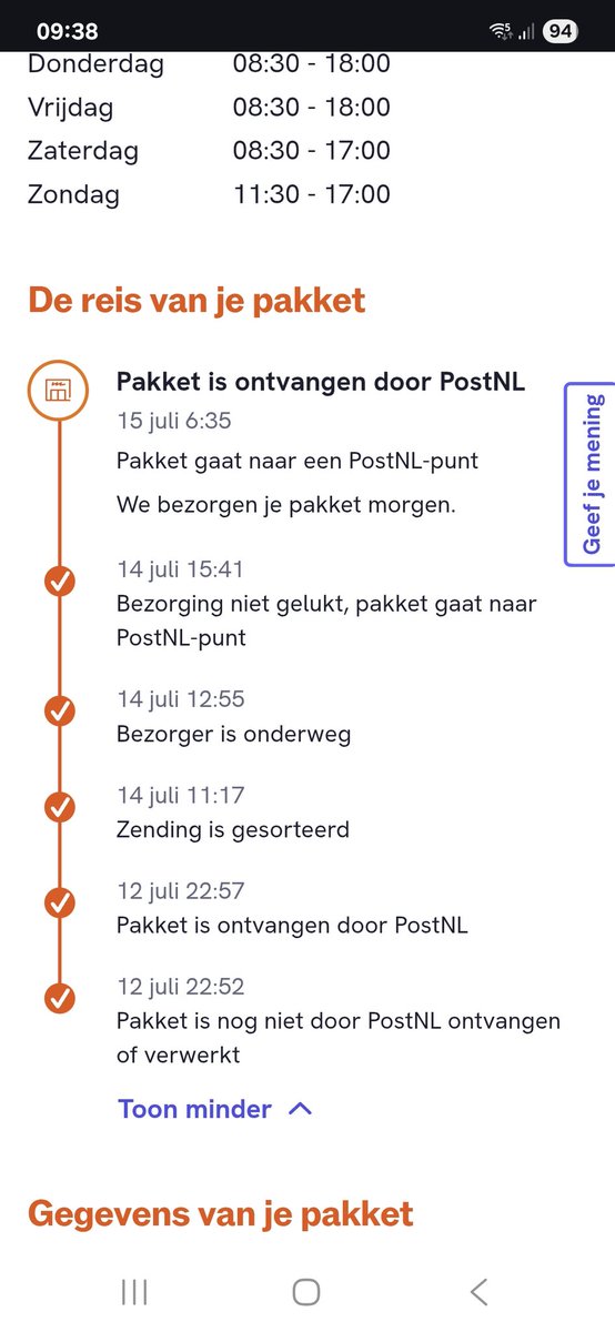 Retarded_Wolf's tweet photo. Wat is dit dan weer voor onzin @PostNL? Niet alleen heb ik al maanden geleden aangegeven dat pakketten op een veilige plek gezet mogen worden, maar waarom duurt het 2 extra dagen om het dan aan een pakketpunt te geven? Bezorging "mislukte" gisteren, en dan morgen pas ophalen?? https://t.co/FKIidBWV3D