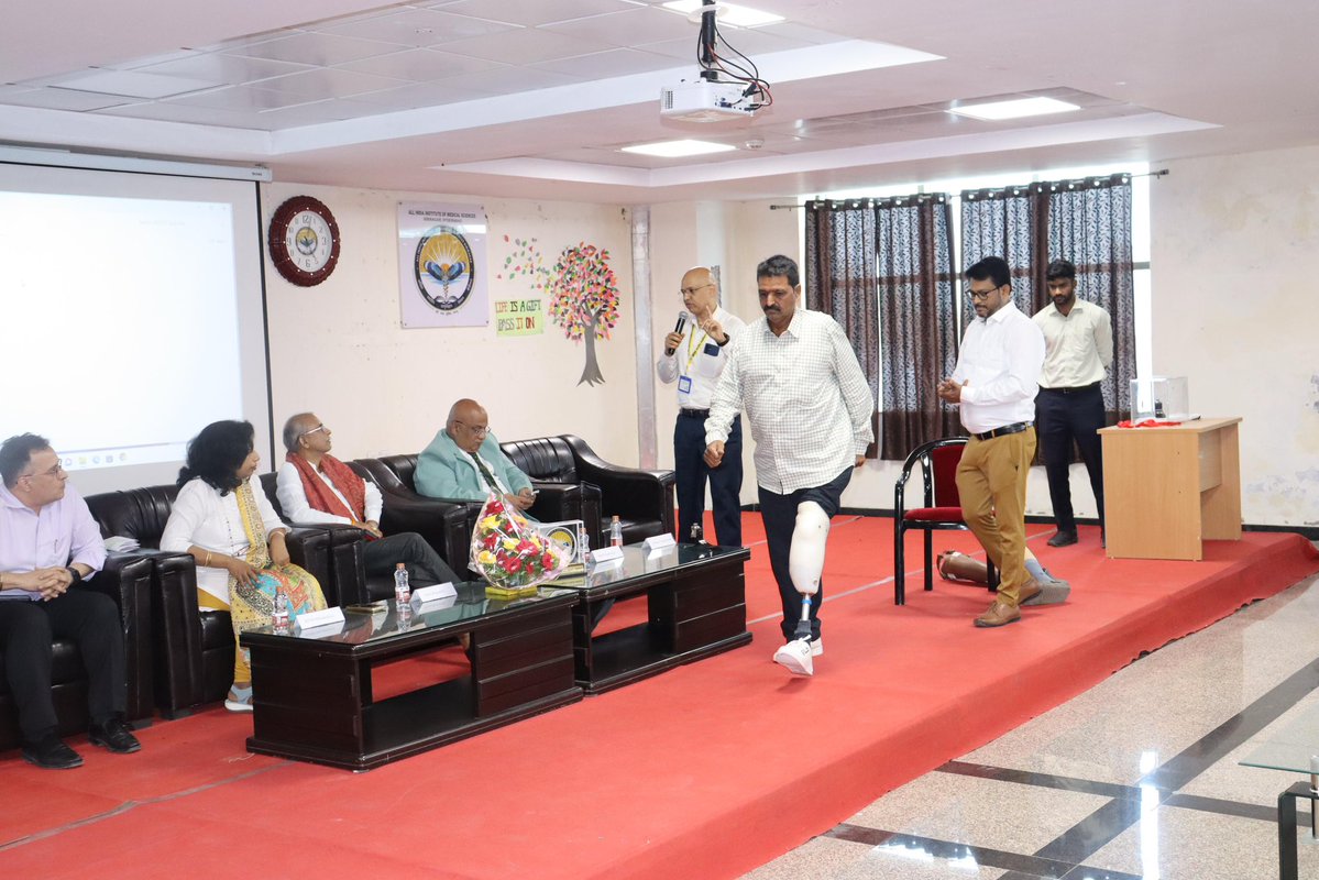 DRDO_India's tweet image. DRDL, DRDO and AIIMS Bibinagar has jointly developed a first “Made in India” cost effective high profile advanced Carbon Fibre Foot Prosthesis-ADIDOC (AIIMS Bibinagar – DRDL, DRDO Indigenously Developed Optimised Carbon Foot Prosthesis).

The ADIDOC Foot is an indigenously…