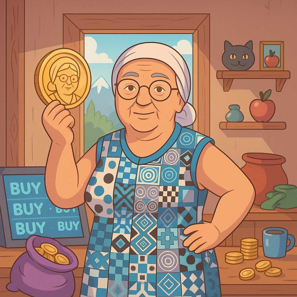 Babushka_Coin's tweet photo. GM to everyone who says it back🌅 https://t.co/adelzZXszc