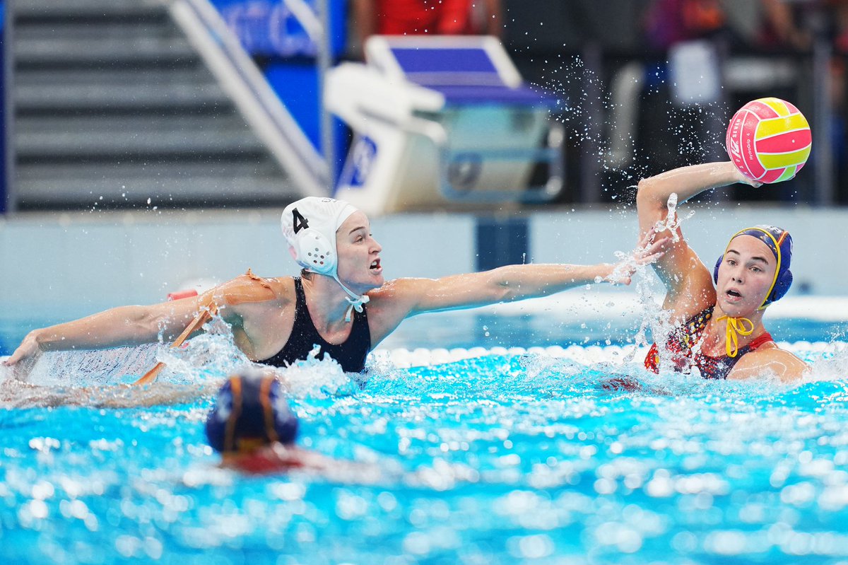 Spain book their quarterfinal spot after a 16-7 victory vs Great Britain!

See the key moments from today’s battle, including GB’s strong 5-goal third quarter 📷🔥 #WaterPolo 🤽‍♂️

📺 Watch all the action LIVE, on demand and for FREE on Eurovision Sport!