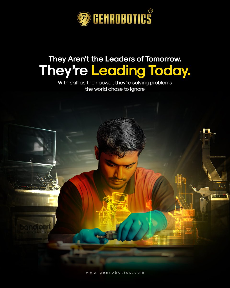 In the hands of the skilled, the future becomes a canvas, not a question. 🎨✨

On this #WorldYouthSkillsDay, we celebrate the transformative power of skills, not just as tools of employment, but as instruments of dignity 🤝, innovation 💡, and change 🔧. Empower the youth. Equip