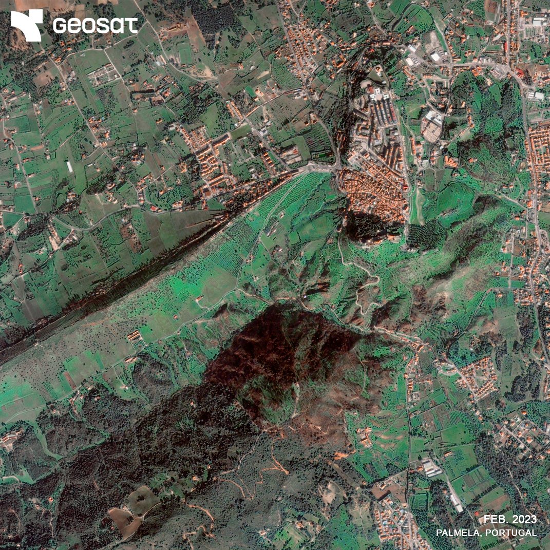 geosat_sat's tweet image. 🔥 See the before, during & after of a wildfire, from space.
With VHR imagery, 10+ years of archive & delivery from just 15 min after capture, satellite data can help insurers, risk managers & authorities assess damage, track recovery & act fast, without being on-site.