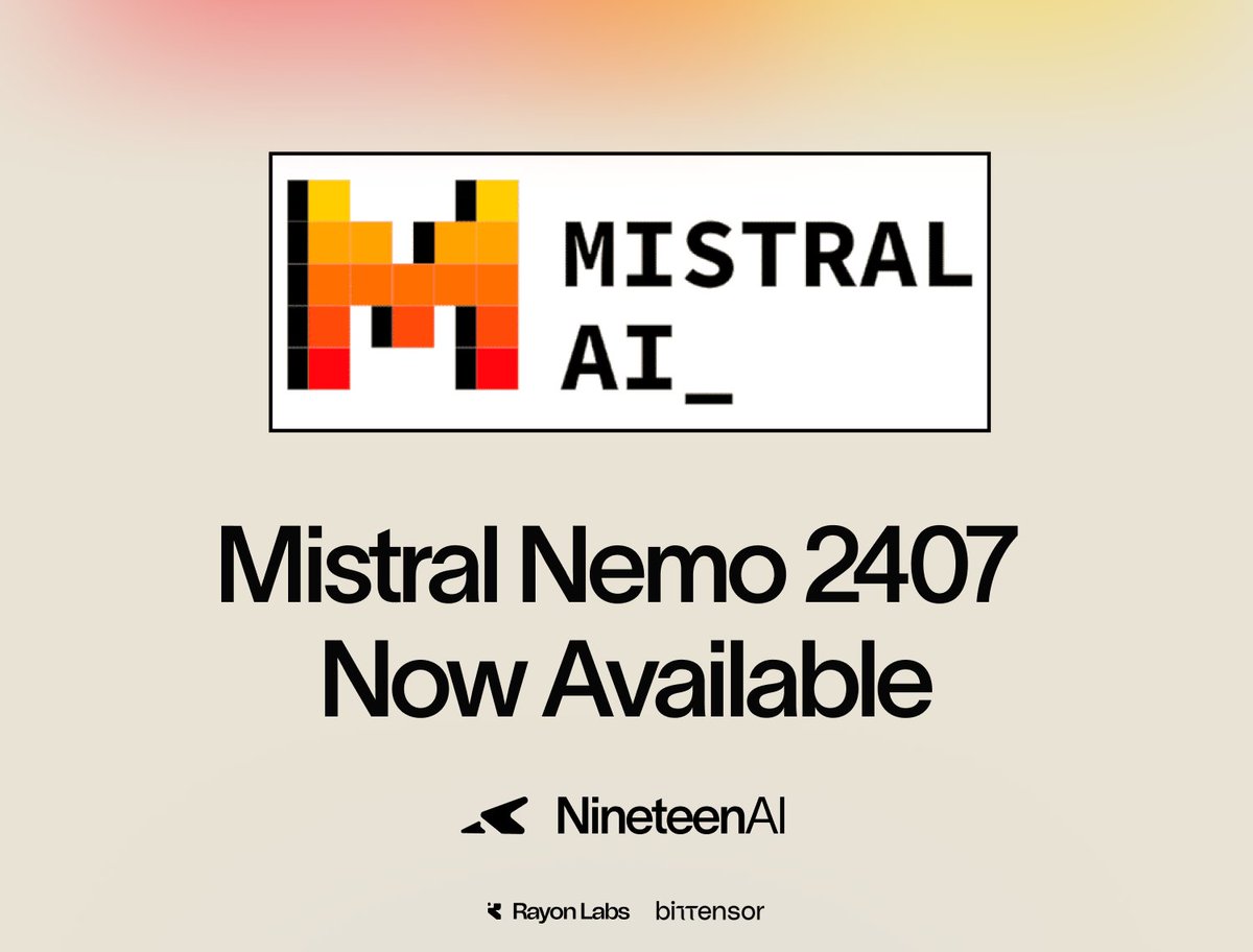 NineteenAI tweet media