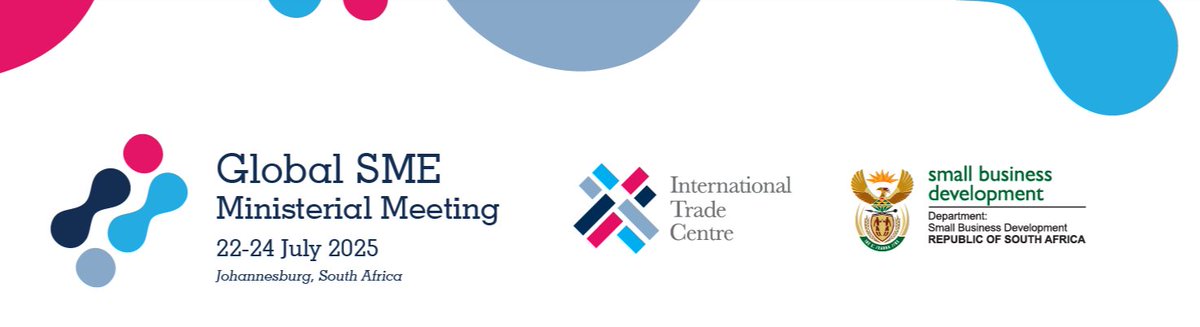 bridge_portal's tweet image. Join global leaders at the Global SME Ministerial Meeting 2025 from 22-24 July at OR Tambo. Elevate SMEs via finance, digital &amp;amp; green growth. 
innovationbridge.info/ibportal/conte…
#SME2025 #InclusiveGrowth #GreenTransition #DigitalEconomy #accesstofinance @ITCnews @DSBD_SA