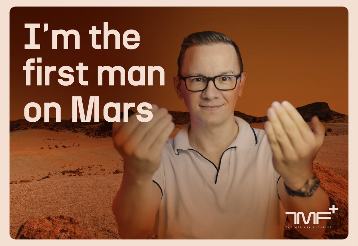 Berci's tweet image. Imagine you’re one of the first colonists on Mars. A historic moment. A giant leap for humanity.
But then, something goes wrong. Blurry vision. A sudden, unexplained symptom. You’re stranded, millions of kilometers from Earth. No hospital. No doctor down the hall. What happens…
