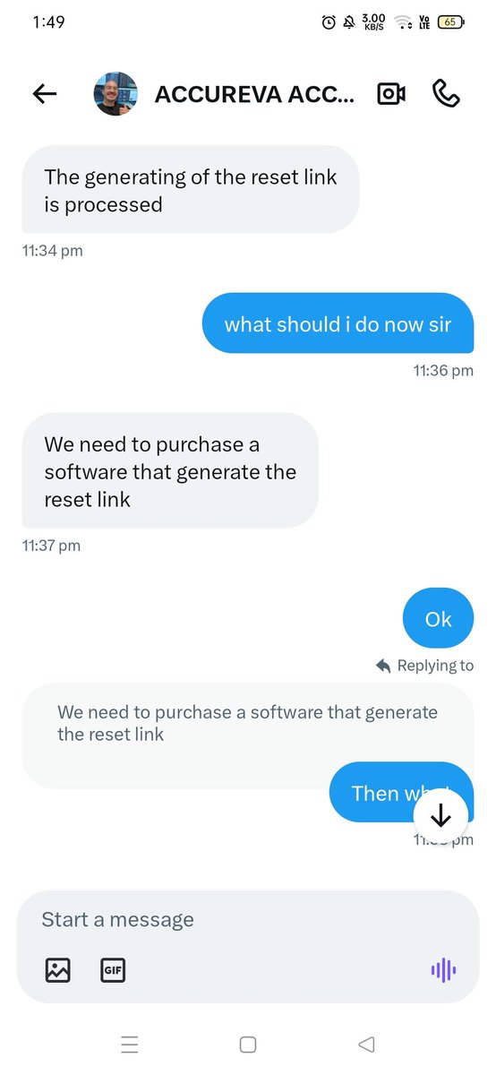 MiniBali4's tweet photo. I talked to this man in the message box 2 days ago, there was some problem with my Instagram,I gave ₹2500 to this man I hve the complete record of the payment, after taking the money this man blocked me @X @PMOIndia@ @mitchelletech @elonmusk please help me to get my money back https://t.co/IHEXzHkxIr