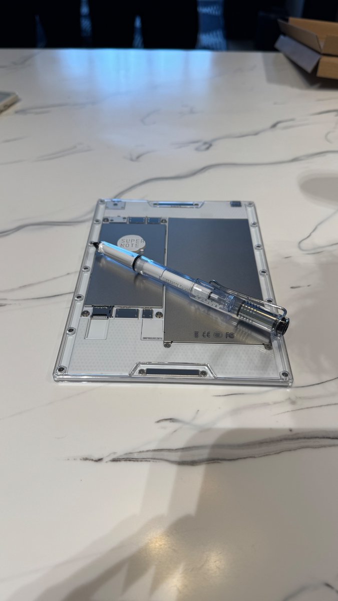 Danny Postma (@dannypostmaa) on Twitter photo Supernote Nomad X2 with LAMY Ceramic pen Supernote Nomad X2 with LAMY Ceramic pen