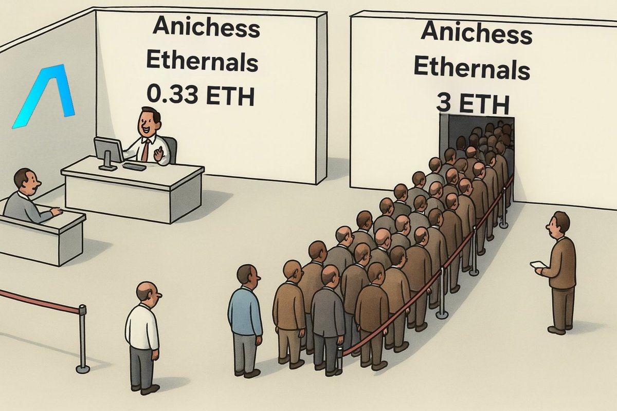 tvlsun's tweet photo. Still early...
#Ethernals #Anichess $C https://t.co/7J63YspoKU