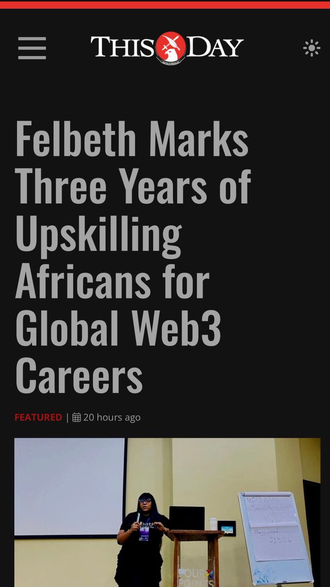 FelbethImpact_'s tweet image. We made it to the news 馃帀馃帀馃帀
On July 7th, we turned 3, three incredible years of bridging the Web3 career gap and impacting lives.
This is just the beginning, we are not stopping here.
The future holds even greater things, and we are excited for the journey ahead 馃帀