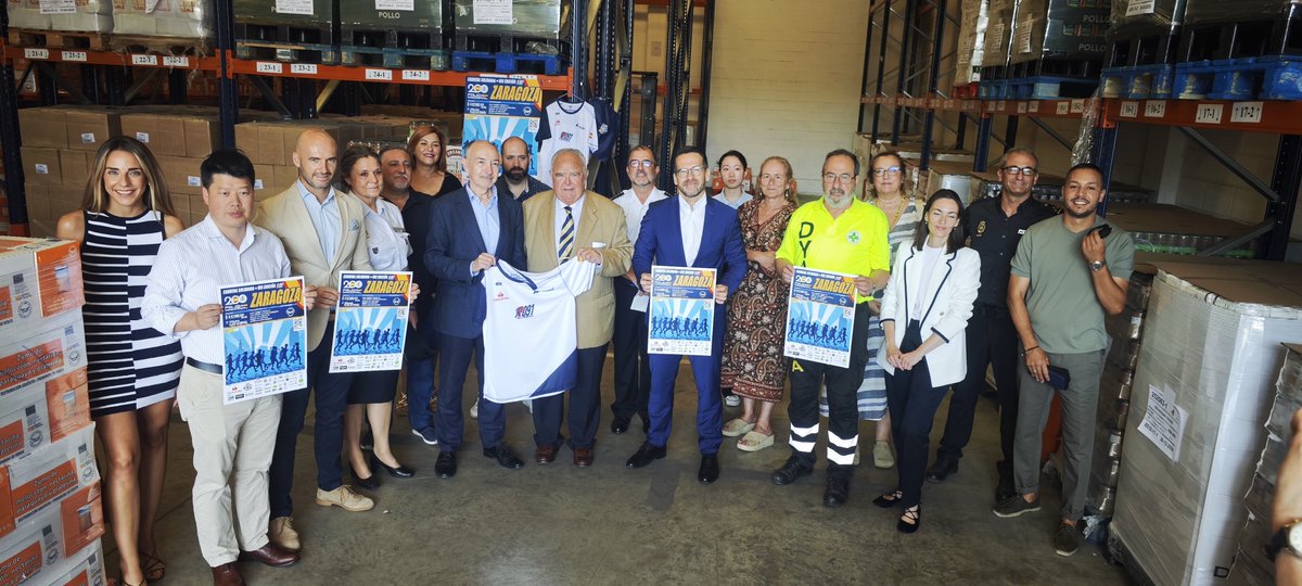 Ayer fue la presentación de #Ruta091💙
Iniciativa de la <a href="/policia/">Policía Nacional</a> que tendrá lugar el 4 de octubre y cuyo objetivo es unir deporte y solidaridad.

✅ 5K adultos + pruebas infantiles
📲 Inscripciones en ruta091.es

bancodealimentosdezaragoza.es/viii-carrera-s…