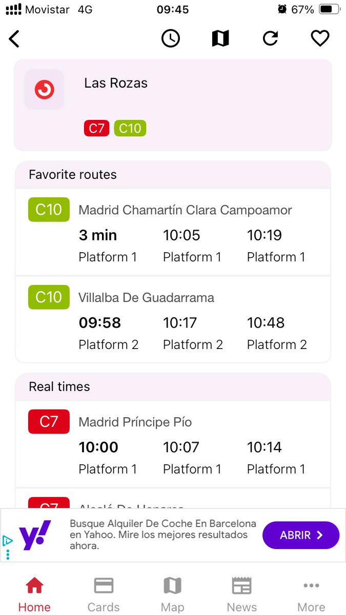 AlexOteiza's tweet image. Otro día más, C10 inexistente. Planificado a las 09:47, según la app llegaba en 3 minutos y ni se le ve ni se le espera.
Ahora a tener coger el coche para ir a trabajar al centro. y tarde. hasta los santísimos de vuestro servicio inexistente.
@CercaniasMadrid @PlataformaPucha