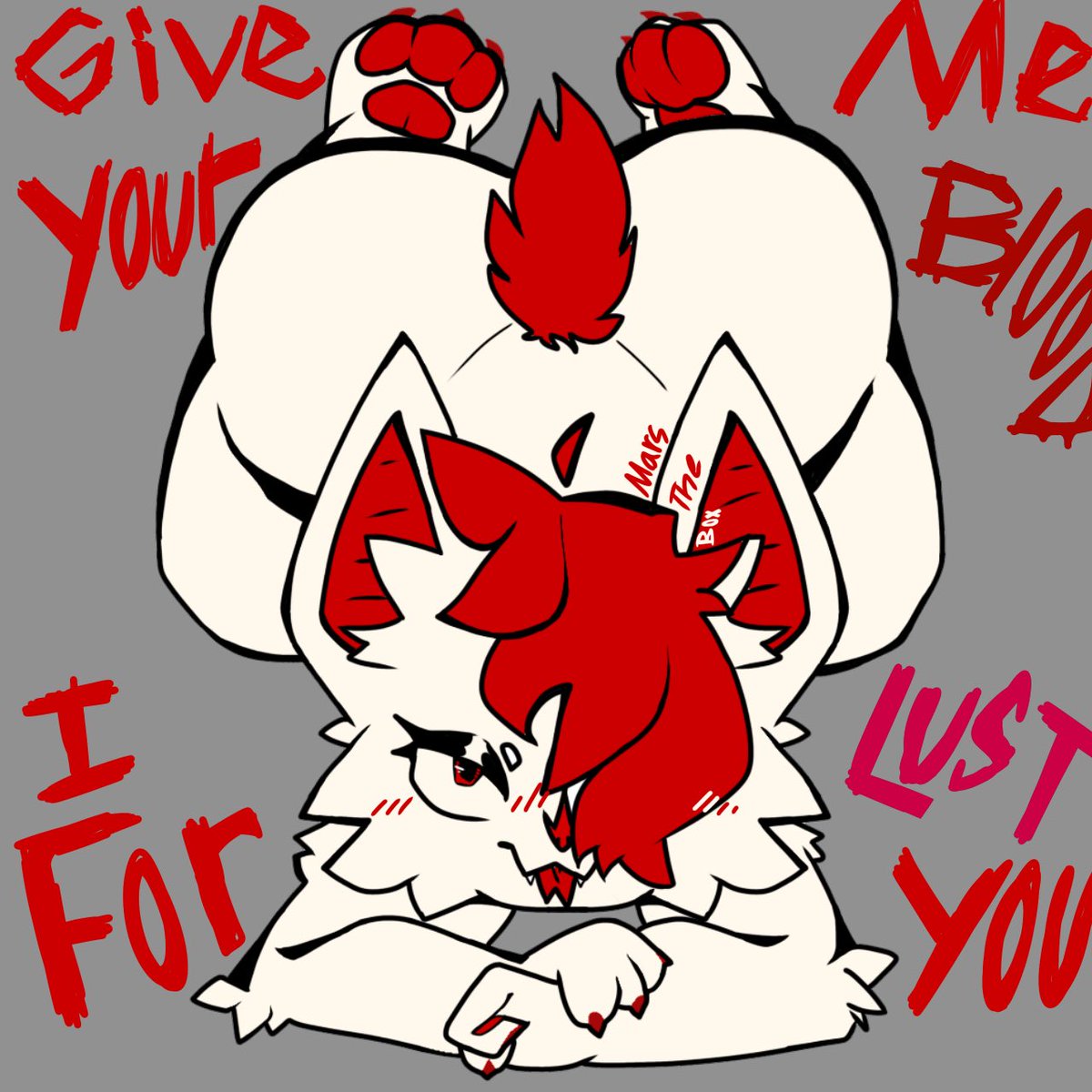 MarsDaFox's tweet photo. Ermmm.. Suggestive…

Decided to try a new artstyle :333

PUT ON PANTS YOU FREAK
#furryart #furry #furryartist https://t.co/yN76n4hje8