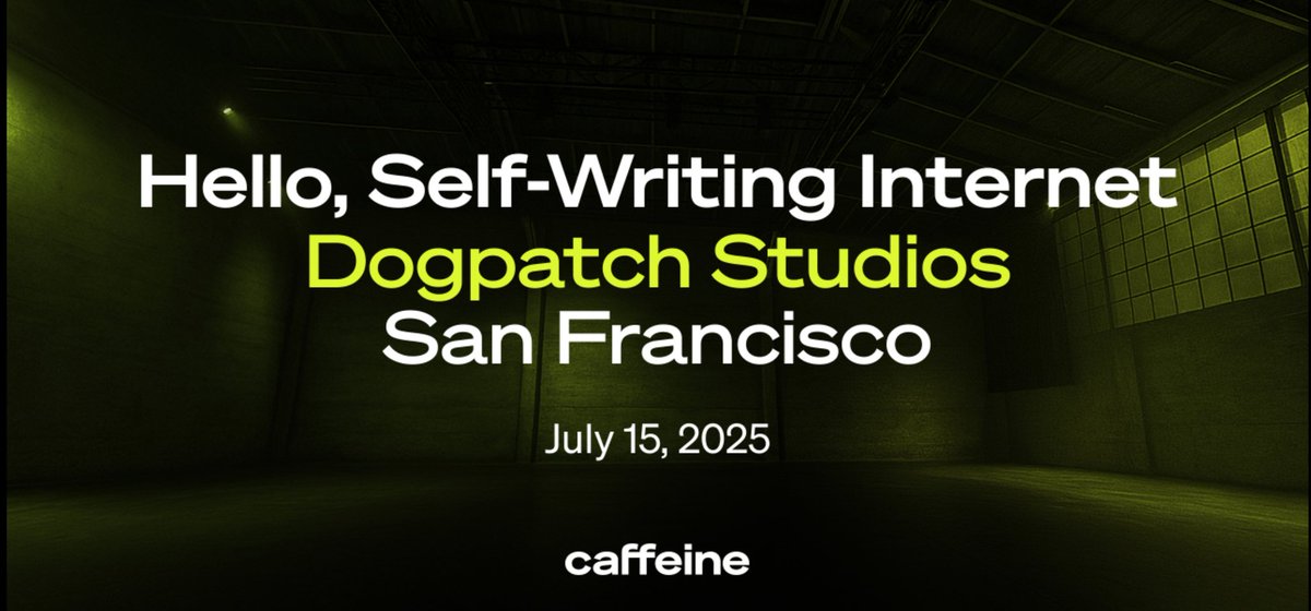 ICPMintToday's tweet image. #Caffeineai Day 🚀 $ICP