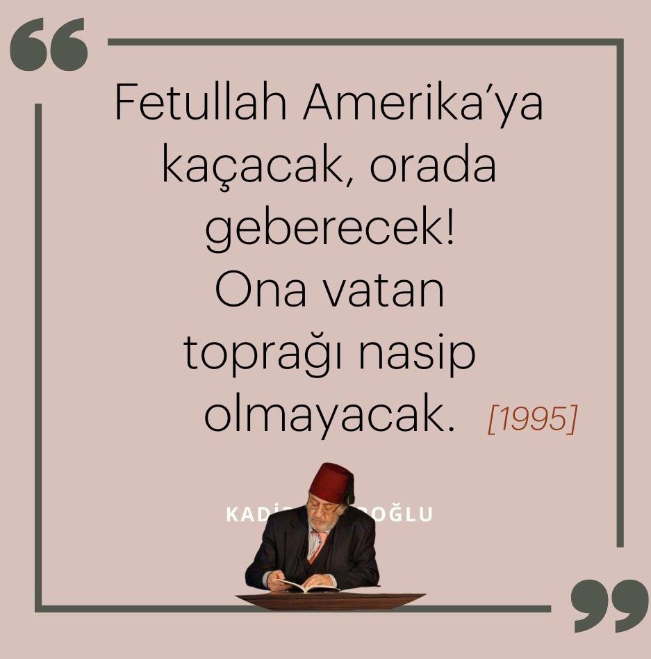 #Unutma15Temmuz
  Beden ölür, çürür, cana bakın siz. 
Kim kiminle yürür, ona bakın siz. 
Bırakın dönsün dönme dolaplar, 
Haktan, Hakikatten yana bakın siz. 
 #AbdurrahimKarakoç