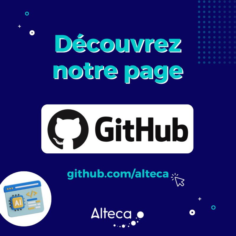 🚀 Alteca s’engage pour une tech ouverte &amp; collaborative !
Nos projets #OpenSource &amp; modèles #IA sont disponibles sur <a href="/github/">GitHub</a>.
💡Notre approche ? Ouverte, transparente et tournée vers l’impact.
👉 Découvrez, explorez et contribuez ici : github.com/alteca
#Innovation #GitHub