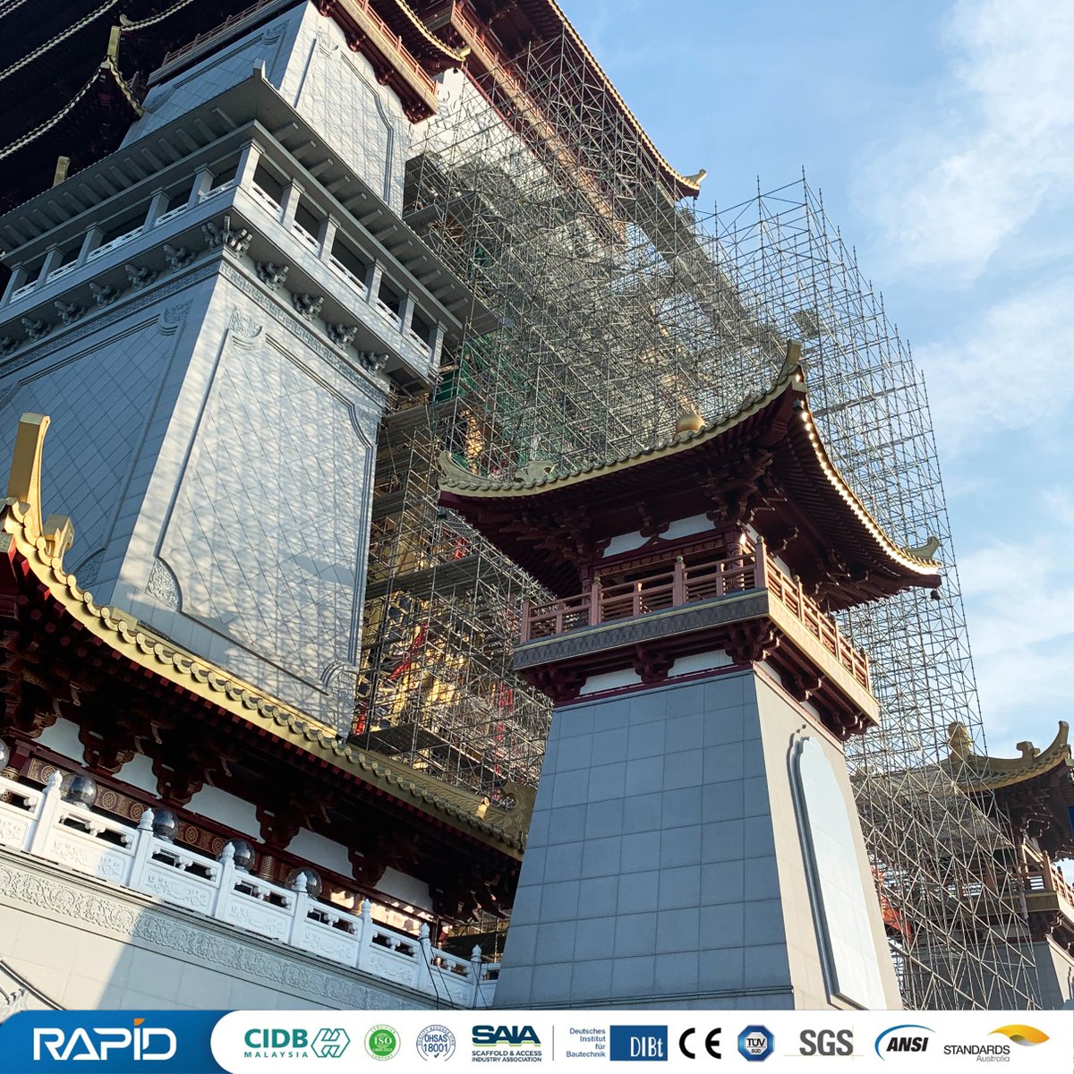 JSWX_Rapid's tweet image. Application Cases of Exterior Wall Scaffolding in Construction Projects.
#scaffold
#projectcase
#buildingconstruction