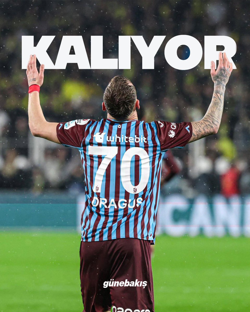 🚨GÜNEBAKIŞ ÖZEL-  Romanyalı futbolcu Denis Draguş'un,  Eyüpspor'a transferi iptal noktasında askıya alındı. Draguş, yeniden tamamen Trabzonspor kampına odaklandı.

✍️<a href="/EzgiAlp04/">Ezgi Alp</a> 

Detaylar 👇🏻

gunebakis.com.tr/haber/25524593…

#trabzonspor #SONDAKİKA