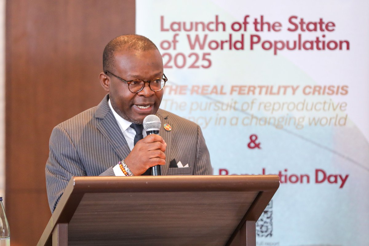 UNFPAEthiopia's tweet image. #HappeningNow
Launch of the #StateOfWorldPopulation report & celebration of #worldpopulationday2025.
Today’s message is clear: the real crisis is not numbers, it’s the lack of reproductive agency.
We must ensure everyone can decide freely about their body & future.
#WPD2025