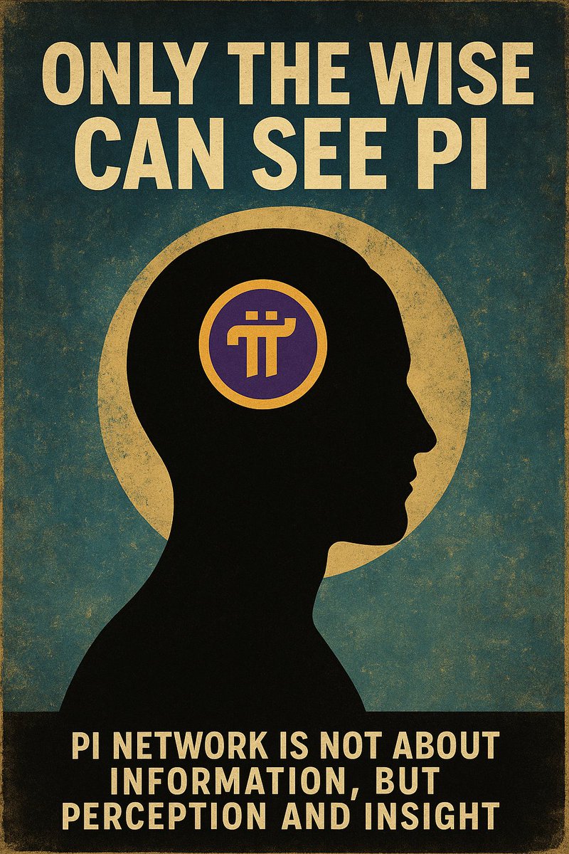 applekhankorea's tweet image. A Story for a Breather...  ::
Only the Wise Can See Pi 
( Pi Network is Not About Information, But Perception and Insight )

[[[ Why Intelligence Fails Where Wisdom Begins ]]]
[[[ Seeing the Network That Exists Beyond Numbers ]]]
[[[ When Compliance Becomes Blindness ]]]
[[[ Pi