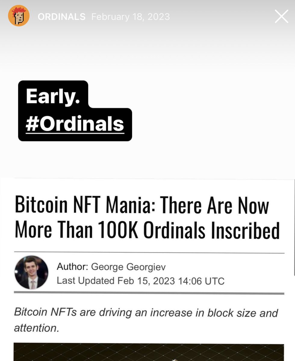 Remember when we were are at 100K inscriptions circa February 18th 2023?