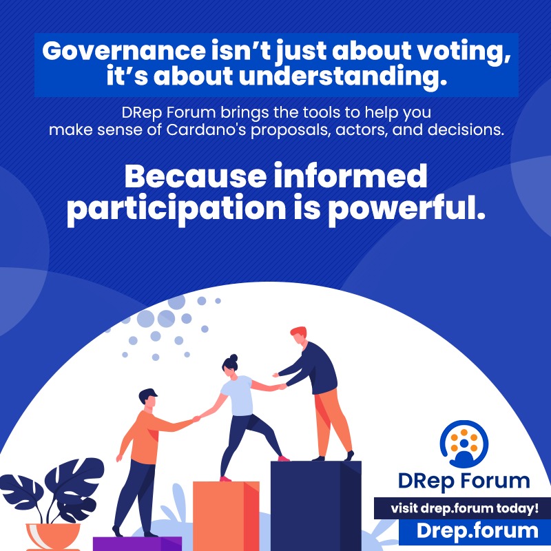 DRepForum tweet picture