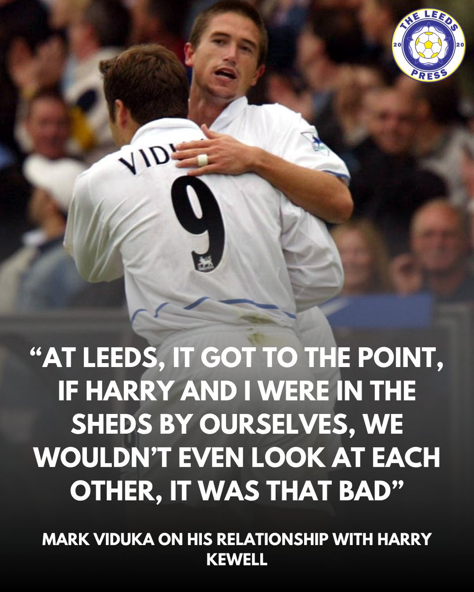 Leeds teammates, compatriots, but never friends! #LUFC