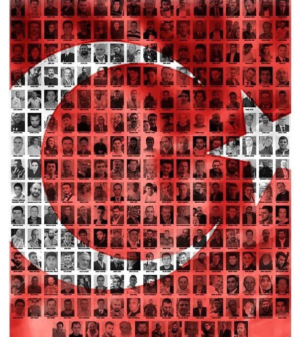 Dini, vatanı, bayrağı, ümmeti için can veren can vermek isteyenlerin gecesi 15 Temmuz! 

Rabbimiz vatanımızı kem gözlerden korusun, muhafaza buyursun inşallah! 

Şehitlerimize rahmetle…