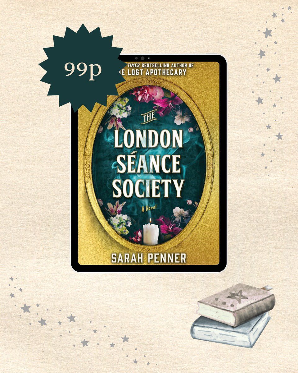 Legend_Press's tweet image. Don’t miss these amazing deals on Sarah Penner’s ebooks! 🌟
🔮 Google Books Promotion
The Lost Apothecary - 99p
The London Séance Society - 99p
The Amalfi Curse - £1.99
OR
💫 The Legend Bookshop - 80% off!
Use code PENNER80
Valid from the 15th to the 31st July
Happy Reading!