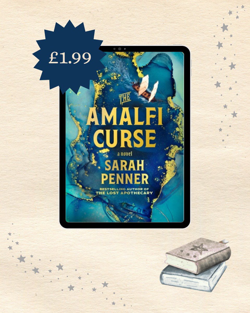 Legend_Press's tweet image. Don’t miss these amazing deals on Sarah Penner’s ebooks! 🌟
🔮 Google Books Promotion
The Lost Apothecary - 99p
The London Séance Society - 99p
The Amalfi Curse - £1.99
OR
💫 The Legend Bookshop - 80% off!
Use code PENNER80
Valid from the 15th to the 31st July
Happy Reading!