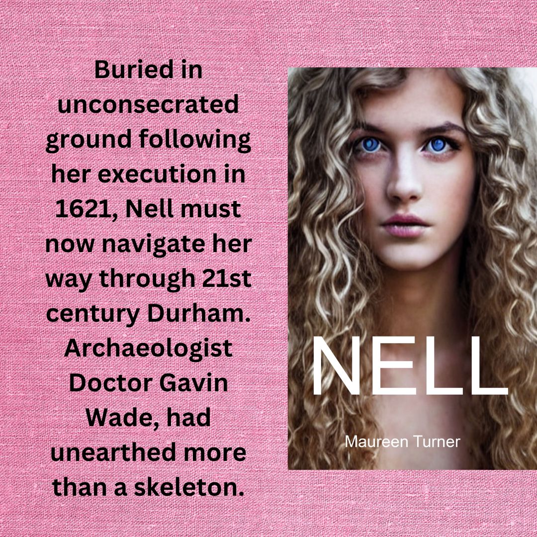 Executed in the 17th century. Re-awakened in the 21st. Nell had to make up for lost time.

NELL

U.K. amazon.co.uk/Nell-Maureen-T…

U.S.A. amazon.com/Nell-Maureen-T…

Print copy. feedaread.com/books/NELL.aspx