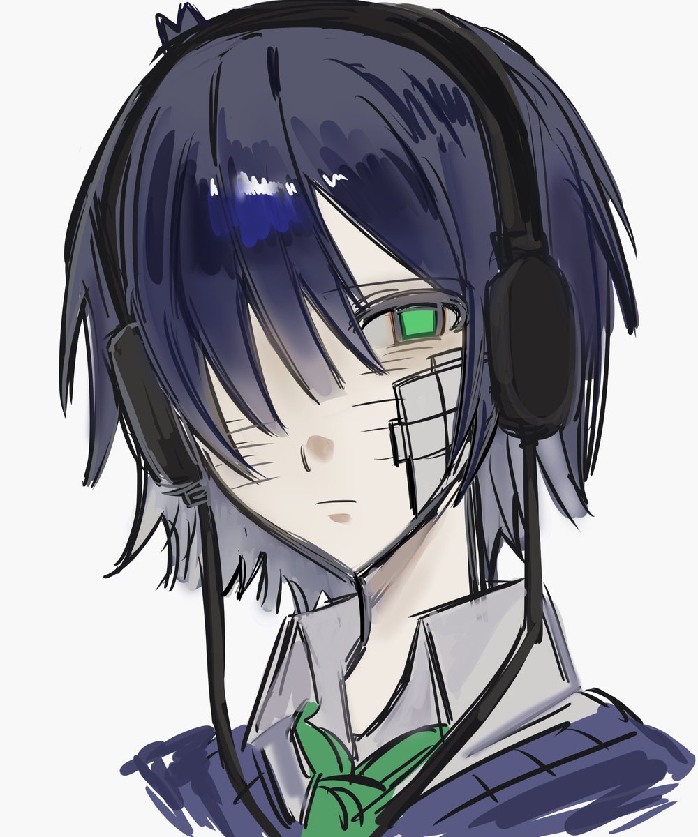 riri_neee's tweet image. okay now this is what i meant by kylar with longer hair i will be using this design in the futureee (i will switch from time to time if i feel like it)