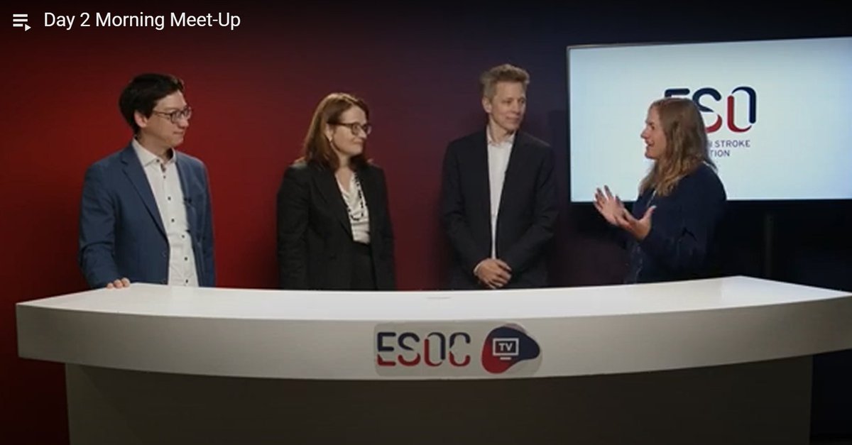 ESOstroke's tweet image. 🎥 Couldn’t attend live? Explore one of the key discussions from Day 2 at #ESOC2025 in Helsinki: youtube.com/watch?v=zH_PWw…
Our guests debate large core trial results: Are questions still open? Should thrombectomy be for all?
#Stroke #VoiceOfStroke