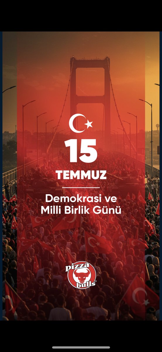 15 Temmuz Demokrasi ve Milli Birlik Günü’nde şehitlerimize Allah’tan rahmet, ailelerine sabır, gazilerimize sağlık dileriz. 🇹🇷