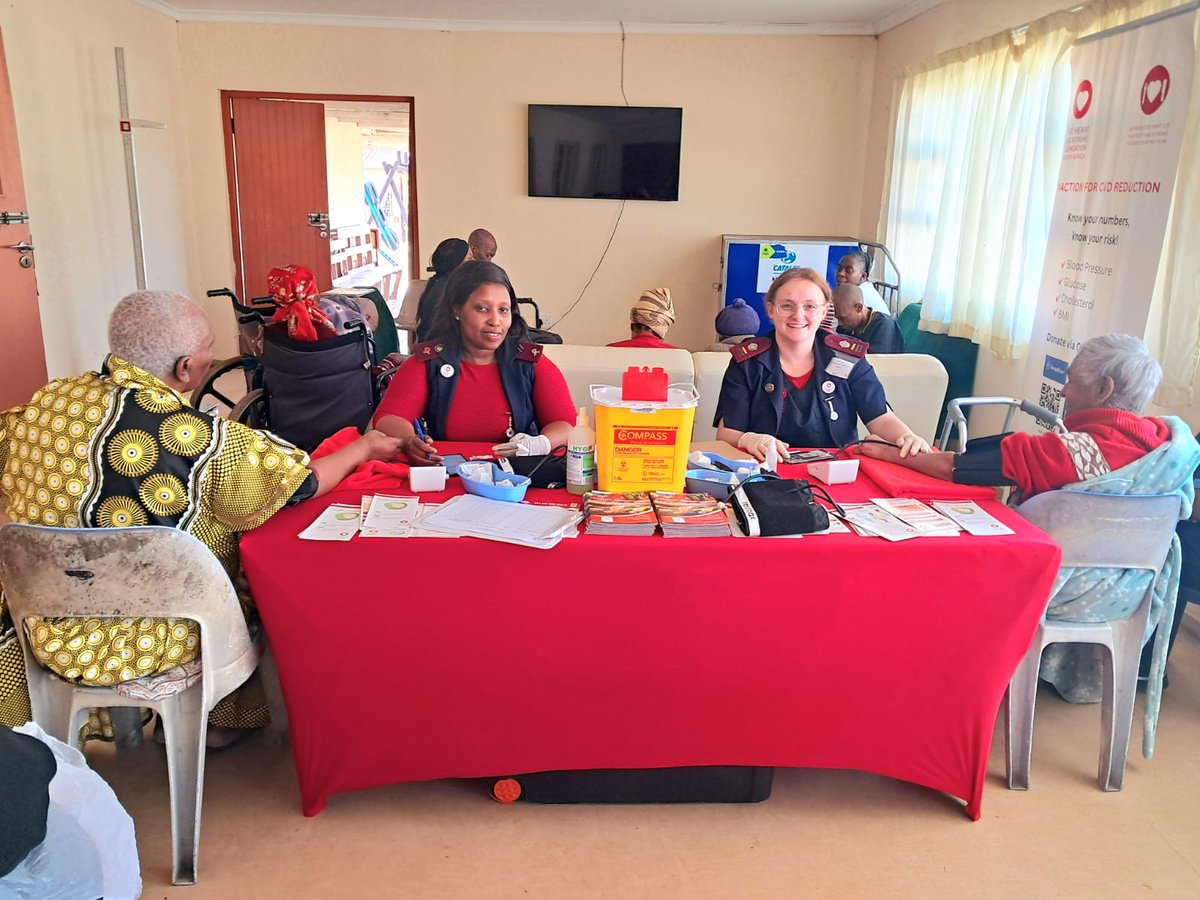 Our Durban team out at KwaMashu Christian Care Society for community outreach🧠❤️

#StrokeActionNow #HSFSA #CVDREDUCTION