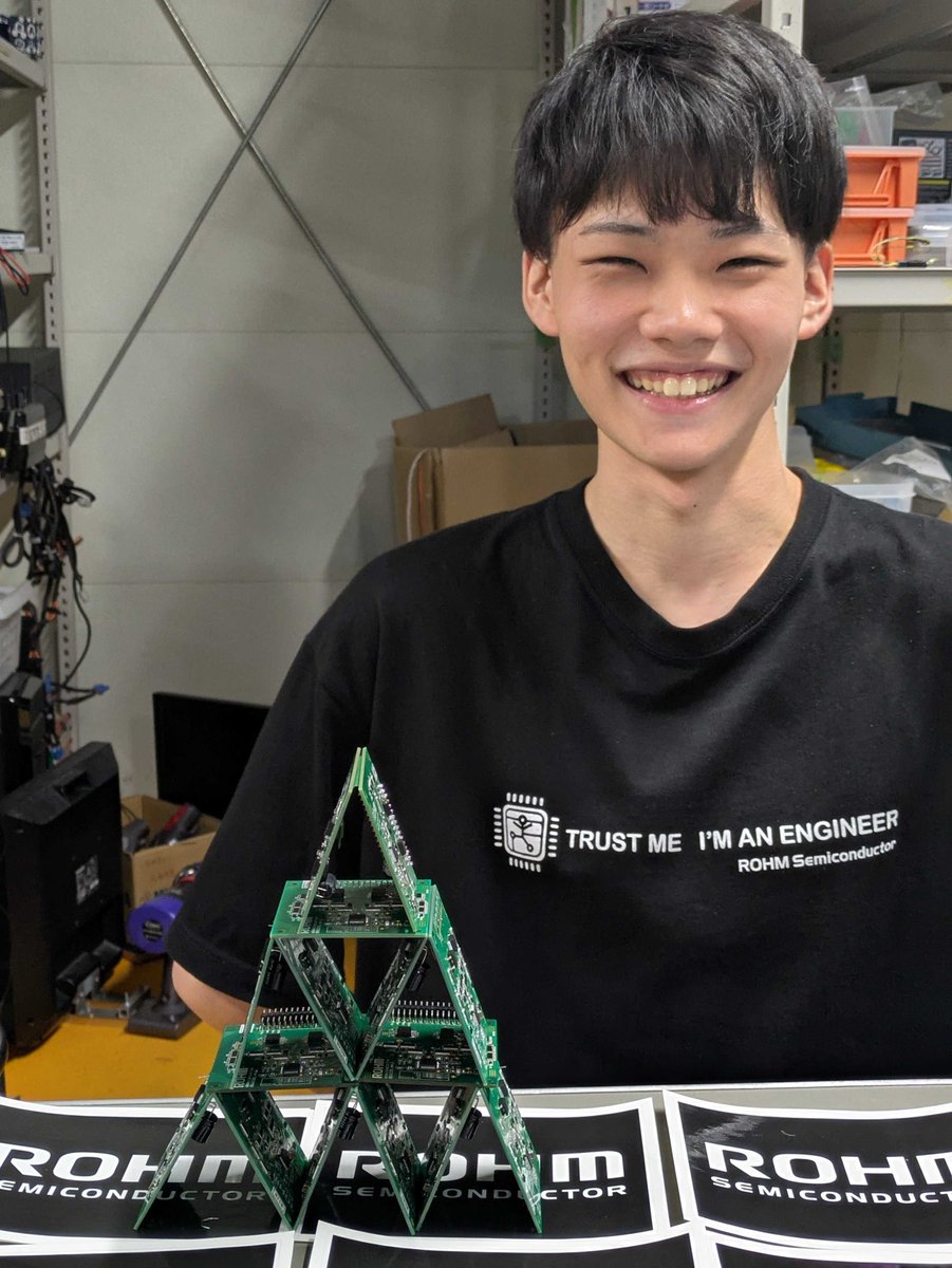 TmNCT_robotech's tweet photo. ローム株式会社様よりモータードライバーの提供品をいただきました。
毎年ロボット制作に使わせていただいてます。

ありがとうございます！！

#ROHM #ロボコン https://t.co/jm7WNa7fWt
