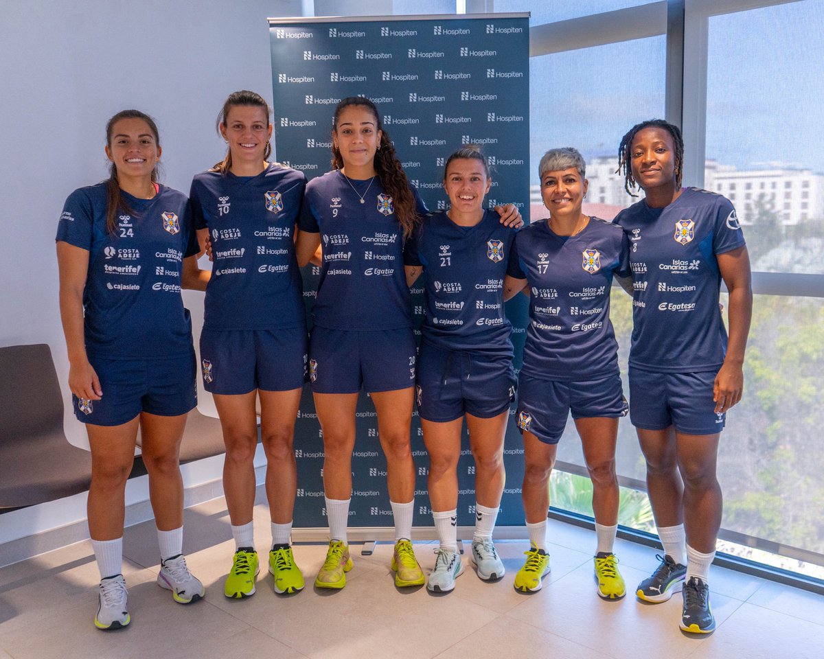 CDTFemenino's tweet image. 🤍💙 Comienzan los reconocimientos médicos de la mano de @hospiten 🩺💚

La primera tanda de futbolistas del primer equipo del CD Tenerife Femenino pasan las pruebas médicas antes de la vuelta a los entrenamientos prevista para este jueves💪🏻

🔗 clubdeportivotenerifefemenino.com/noticias/el-co…
