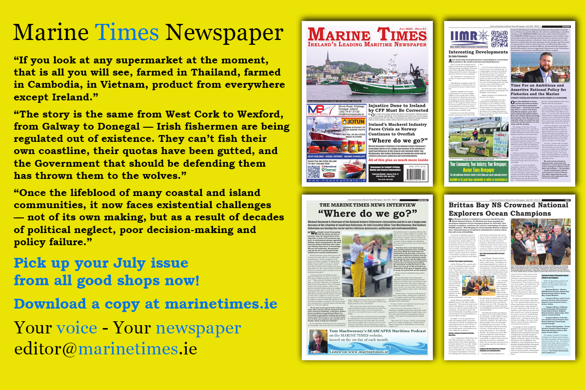 Marine Times - July issue in all good shops
Thank you for your support