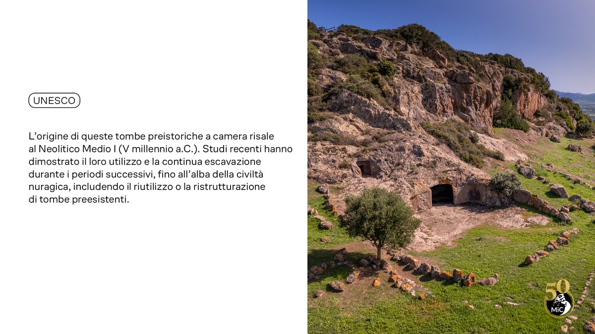 Ministero della Cultura (@mic_italia) on Twitter photo Le “domus de janas” entrano ufficialmente nella lista del Patrimonio mondiale <a href="/UNESCO/">UNESCO 🏛️ #Education #Sciences #Culture 🇺🇳</a>, confermando il primato dell’Italia quale nazione con il maggior numero di siti al mondo.
cultura.gov.it/comunicato/277… Le “domus de janas” entrano ufficialmente nella lista del Patrimonio mondiale <a href="/UNESCO/">UNESCO 🏛️ #Education #Sciences #Culture 🇺🇳</a>, confermando il primato dell’Italia quale nazione con il maggior numero di siti al mondo.
cultura.gov.it/comunicato/277…