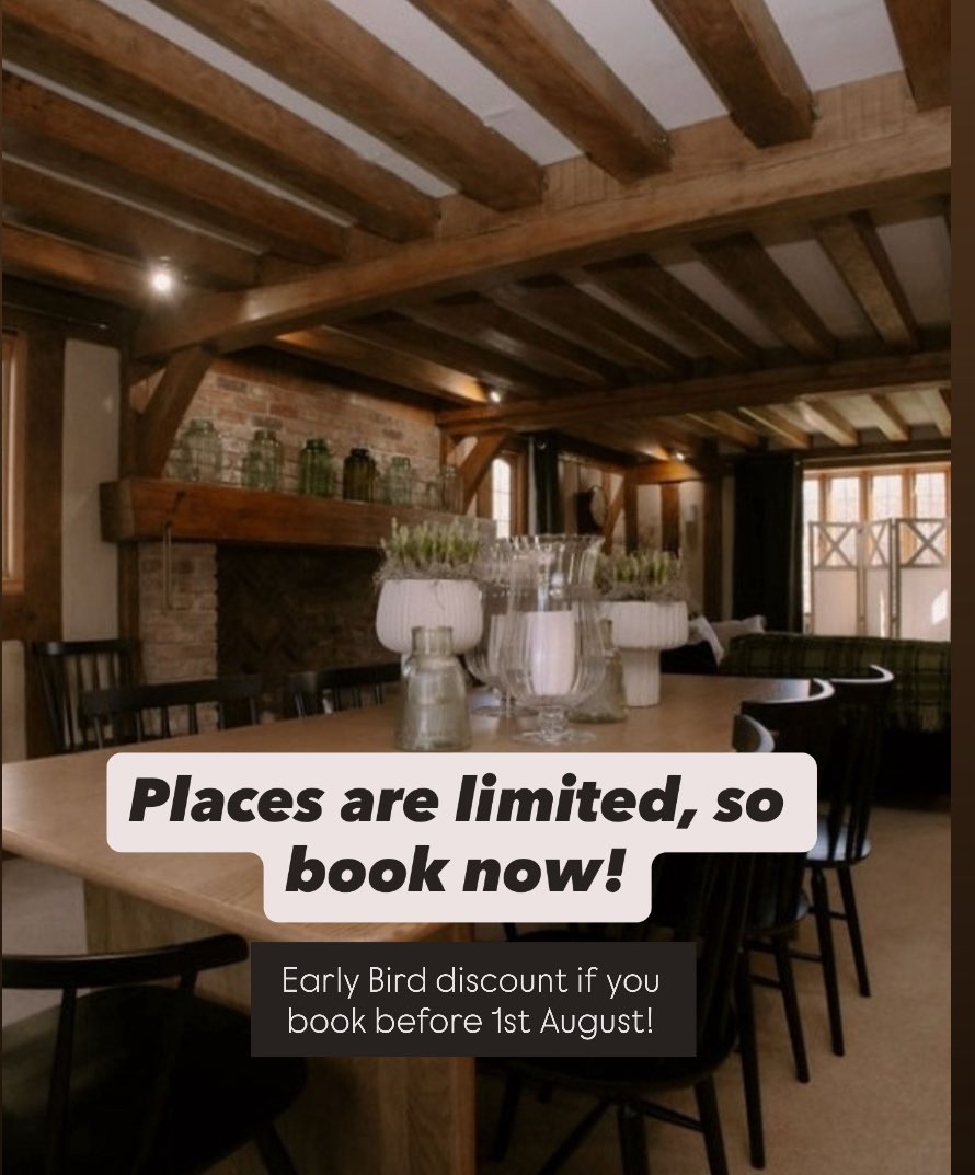 wurdsmyth's tweet image. Imagine a day of writing and inspiration in a magical house surrounded by countryside…
Join me for my #WriteFoxy Writing Day at The Timber House on Saturday 20th September!
Places are very limited so book early and get £5 off the ticket price!
eventbrite.co.uk/e/writefoxy-at…